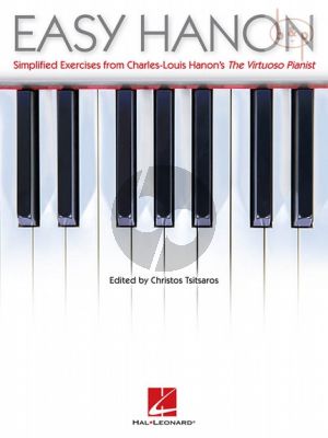 Easy Hanon English (simplified studies from Hanon's Virtuoso Pianist