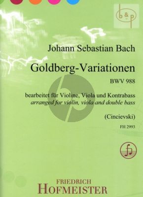 Goldberg Variationen BWV 988 (Vi.-Va.-Kb.)