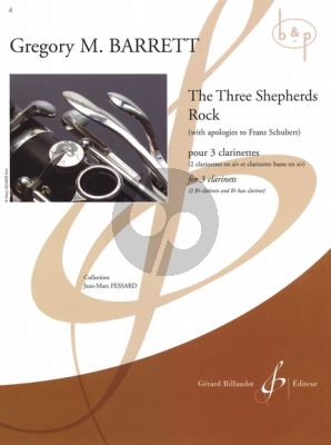 The Three Shephards Rock (2 Clar.[Bb] and Bass Clarinet) (Score/Parts)