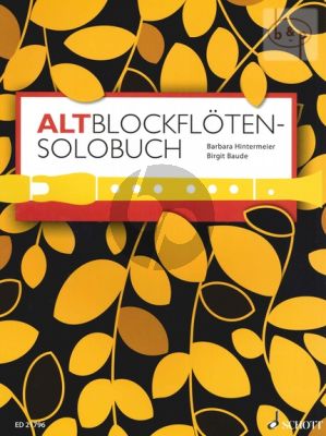 Altblockfloten Solobuch