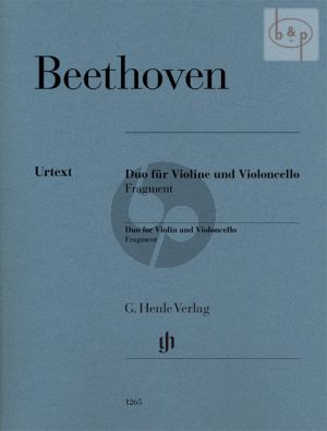 Duo (Fragment) (Violin-Violoncello)
