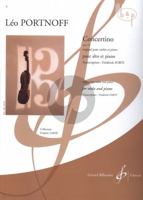 Concertino Op.13 (orig. Violin) (Viola-Piano)