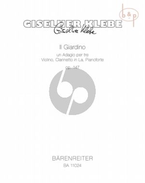 Il Giardino (Un Adagio a tre) Op.147 Vi.-Clar.[A]-Piano
