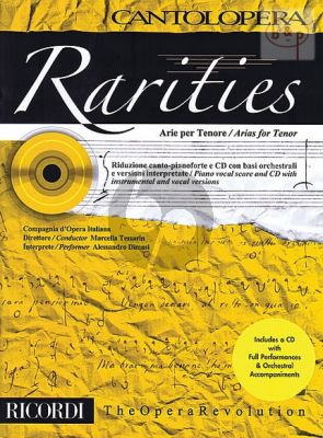 Rarities - Arias for Tenor (Voice-Piano)