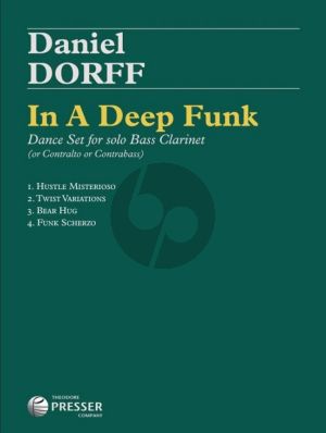 Dorff  In a Deep Funk for Solo Bass Clarinet