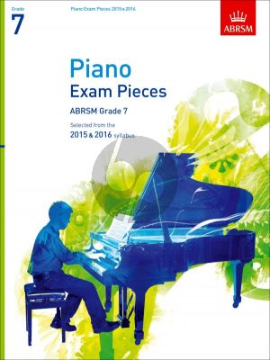Piano Exam Pieces 2015-2016 Grade 7 (Book)