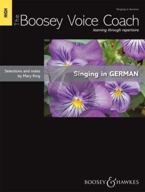 Boosey Voice Coach High Voice and Piano (Singing in German) (selected and notes by Mary King)