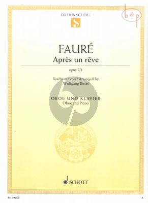 Apres un Reve Op.7 No.1