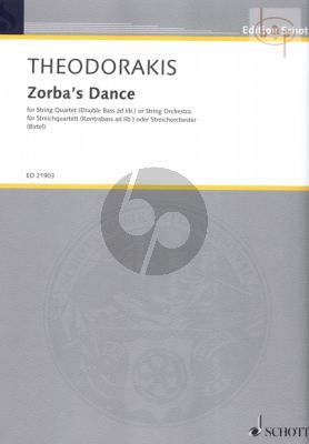 Zorba's Dance (2 Vi.-Va.-Vc.) (D.Bass ad lib.)