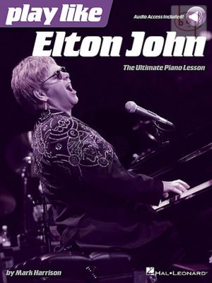 Harrison Play like Elton John - The Ultimate Piano Lesson (Book with Audio online)