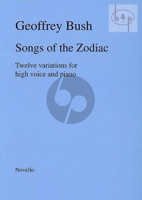 Songs of the Zodiac for High Voice and Piano