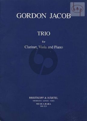 Trio Clarinet (Bb) - Viola and Piano