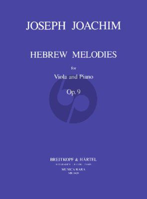 Joachim Hebrew Melodies Op.9 Viola and Piano