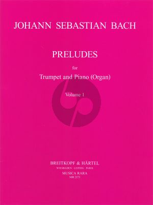 Bach J.S.  Preludes Vol.1 (Trumpet-Piano[Organ]) (Wallace)