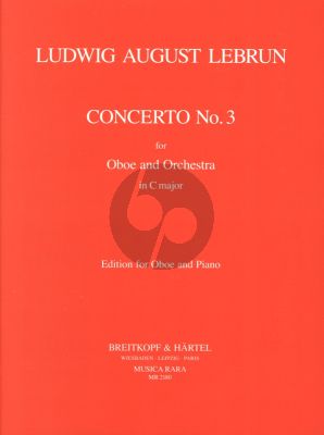 Lebrun Concerto No.3 C-major Oboe-Piano (Ledet)