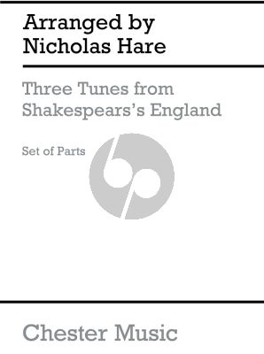 Hare 3 Tunes Shakespeare's England for String Group Set of Parts (Playstrings Easy no.2)