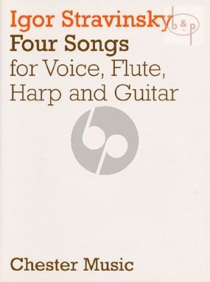 4 Songs (Voice-Fl.-Hrp-Guitar)