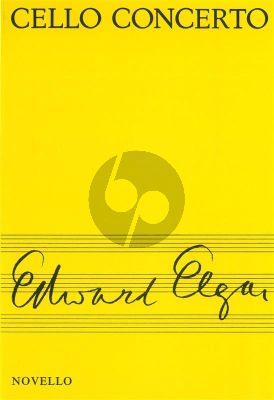 Elgar Concerto Cello and Orchestra Study Score