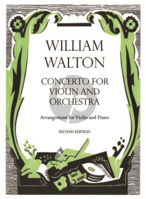 Walton Concerto Violin and Orchestra (piano reduction) (2nd.ed.)