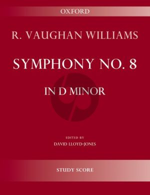 Vaughan Williams Symphony No.8 d-minor Study Score (edited by David Lloyd-Jones)
