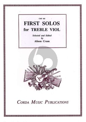 Crum First Solos for Treble Viol