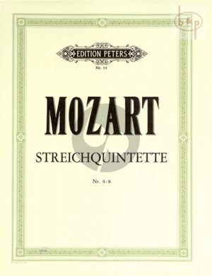 Mozart Streichquintette Vol.1 (KV 406-515-516 593-614) (Stimmen)