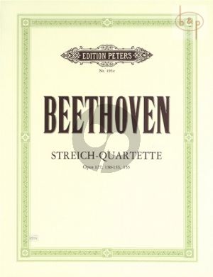 Quartets Vol.3 Op.127 - 130 / 133 - 135