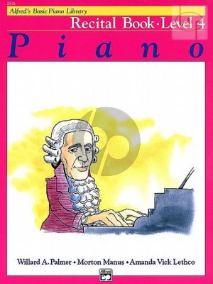 Recital Book Level 4 for Piano