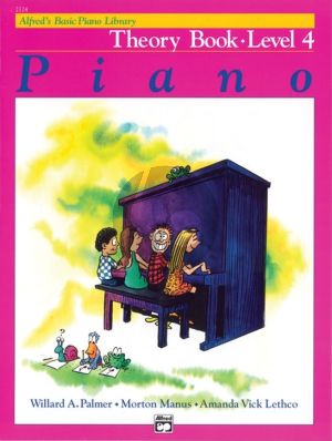 Alfred Basic Piano Theory Book Level 4 for Piano