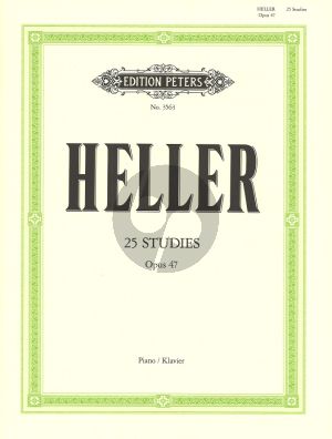 Heller 25 Etuden op.47 Klavier (Ruthardt) (Peters)