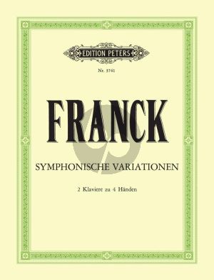 Franck Variations Symphoniques 2 Klaviere