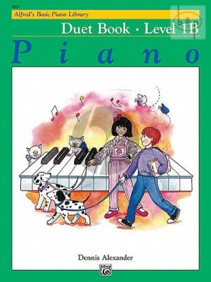 Alfred's Basic Piano Library Duet Book Level 1B