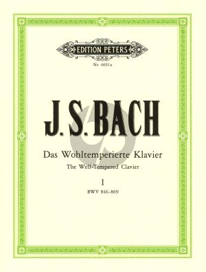 Bach Wohltemperiertes Klavier Vol. 1 BWV 846 - 869