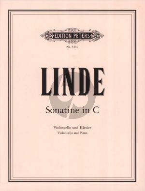 Linde Sonatina in C-major for Violoncello and Piano