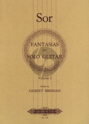 Soir Fantasies Vol. 1 for Guitar (edited by Gilbert Biberian)