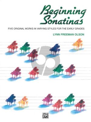 Freeman Olson Beginning Sonatinas Piano solo (Five Original Works in Varying Styles for the Early Grades)