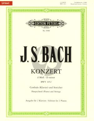 Bach Konzert d moll BWV 1052 Cembalo und Streicher