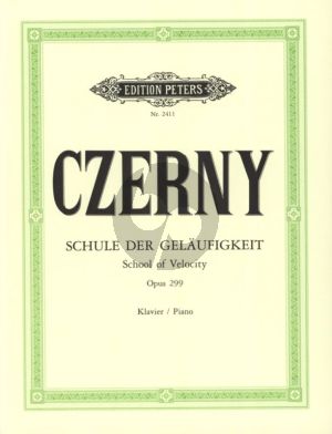 Czerny Schule der Gelaufigkeit Op.299 Klavier (Ruthardt) (Peters)