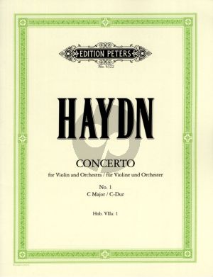 Haydn Konzert No.1 C-dur Hob. VIIa:1 Violine-Orchester Ausgabe Violine und Klavier (edited and cadenzas by Carl Flesch)