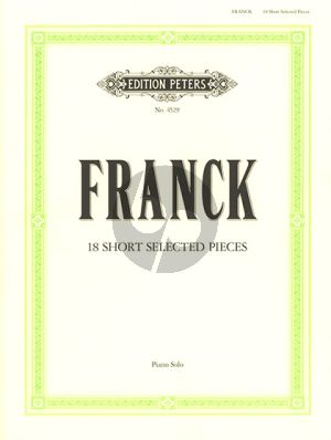 Franck 18 Short Selected Pieces for Piano (Wilhelm Mohr)