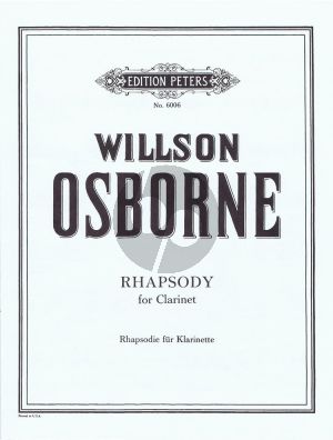 Osborne Rhapsody Clarinet solo (Clar.Bb)