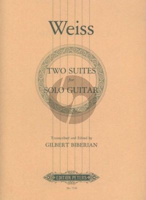 Weiss 2 Suites (in e-minor and F-major) for Guitar (edited by Gilbert Biberian)