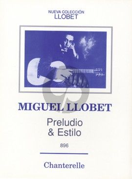Llobet Preludio & Estilo Guitar