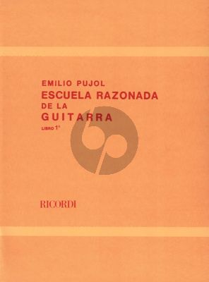 Pujol Escuela Razonada de la Guitarra Vol.1 (Spanish/French)