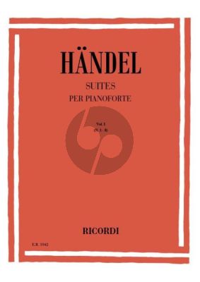 Handel Suites Vol.1 (No.1-8) Piano Solo