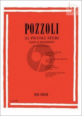 24 Picoli Studi Facili e Progressivi / 24 Easy & Progressive Studies for Piano