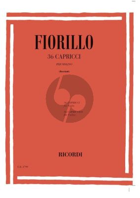 Fiorillo 36 Studies (Caprices) (Borciani)