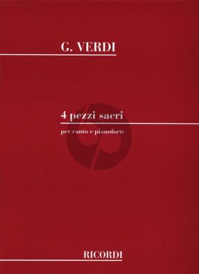 Verdi 4 Pezzi Sacri (Mixed Voices) (div.) (Luporini)