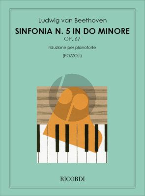 Beethoven Sinfonia No. 5 Op. 67 c-minor Piano solo (transcr. by Ettore Pozzoli)