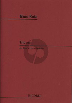 Rota Trio (1958) Flute-Violin-Piano (Score/Parts)